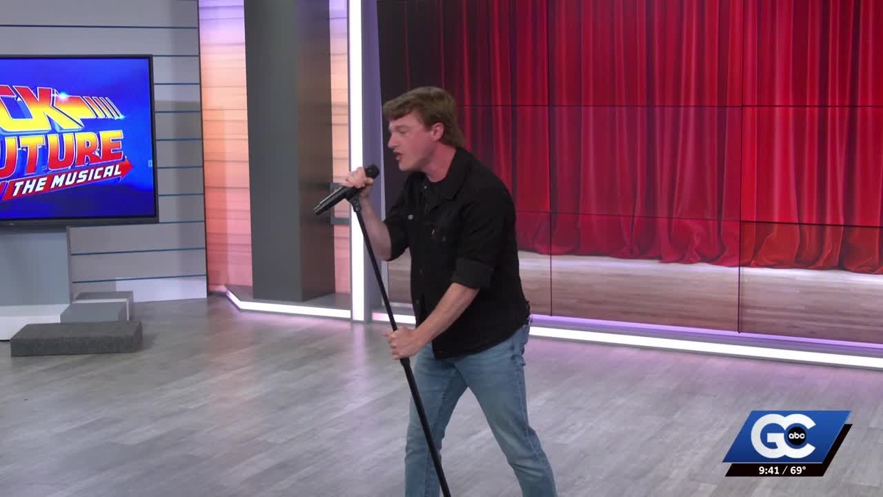 Lucas Hallauer, from 'Back To The Future: The Musical', performs 'The Power of Love'