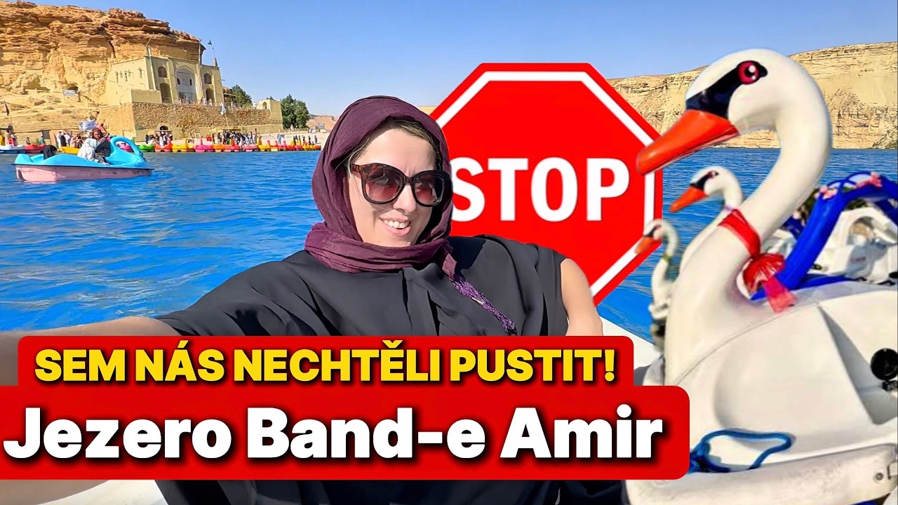 ŠLAPU v AFGHÁNISTÁNU. Doslova. | Zakázané jezero Band-e Amir 🇦🇫
