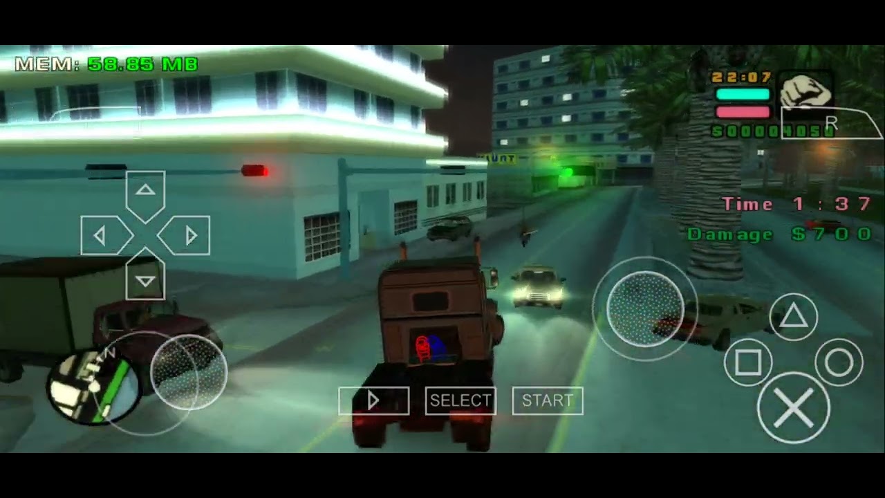 GTA VCS PPSSPP - PS2 Assets for PSP Mod. PS2 exclusive 