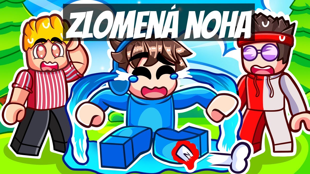 Helix si ZLOMIL NOHU v Robloxu!
