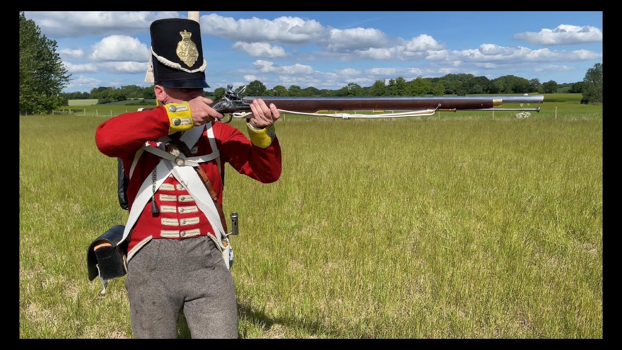 Firing a musket - Four rounds a minute  - Sharpe myth busted
