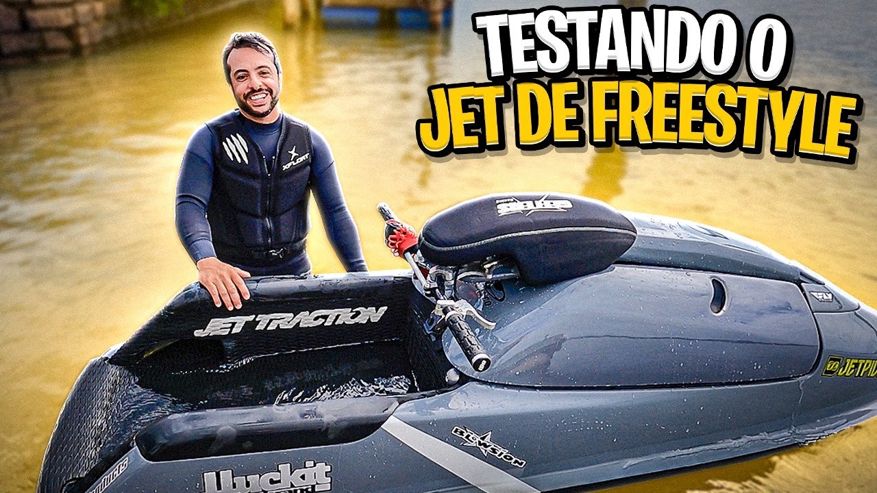 TESTANDO o Jet de FREESTYLE