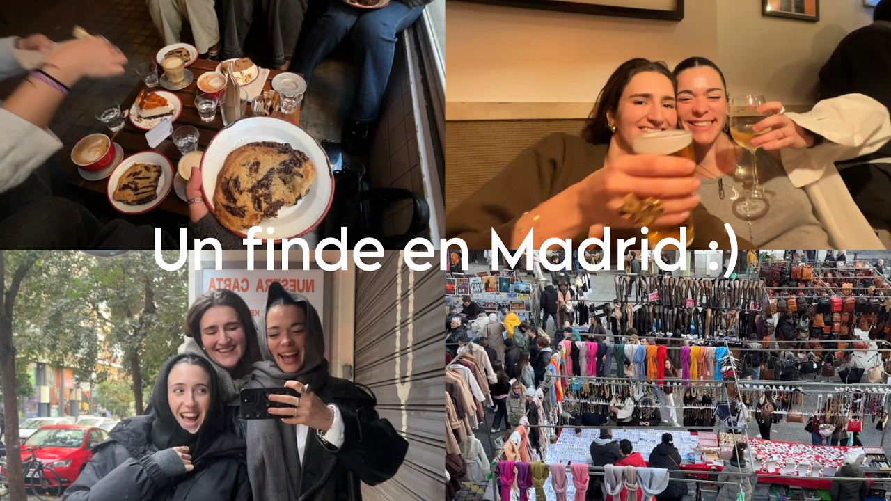 vlog 03 ♡ | ssssiiiiiiiiiiiiii finde de amigas en Madrid