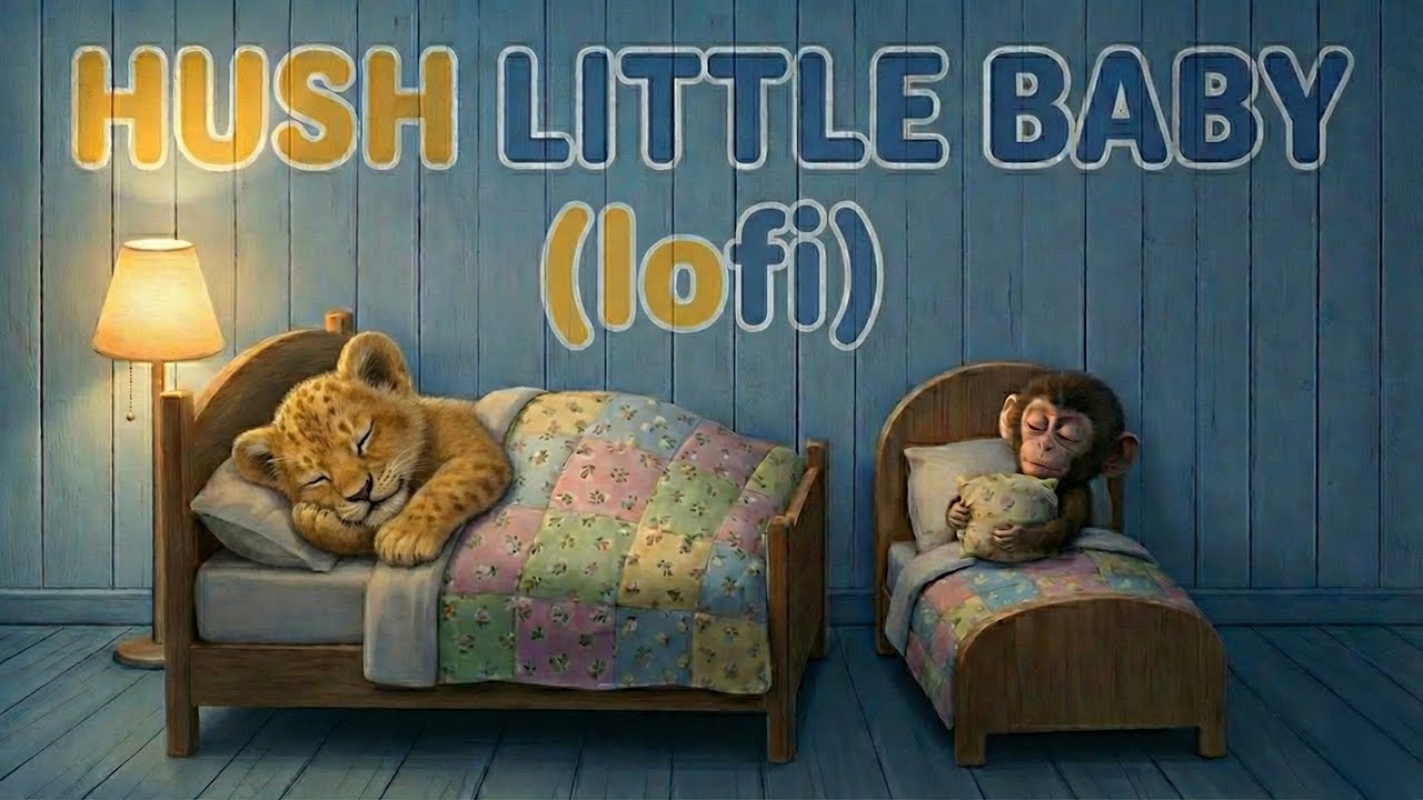 Nursery Rhymes for Kids | Lofi Song - Hush Little Baby