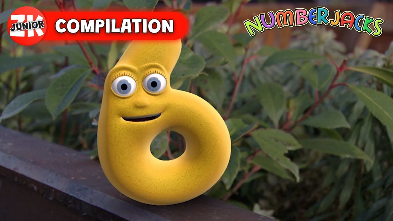 Slide And Turn – Six Of One | Numberjacks DOUBLE Full Episodes