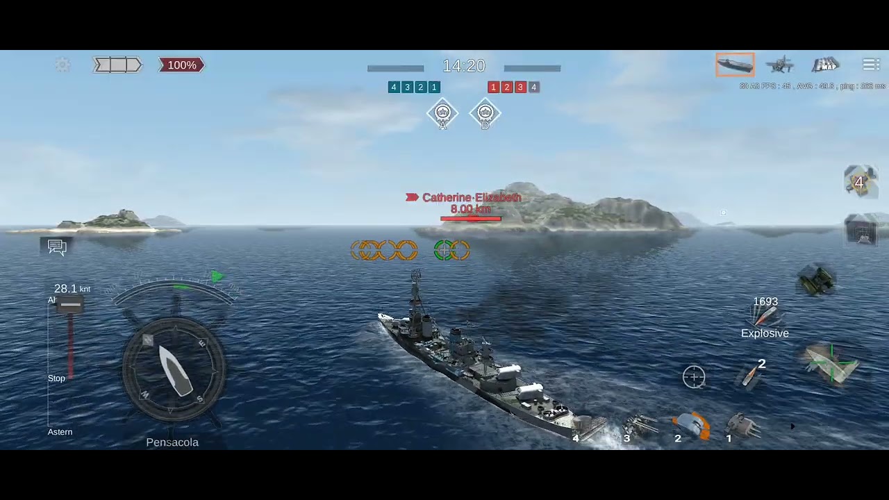 USS pensicola reupload (naval Frontline II episode 15 USS pensicola)