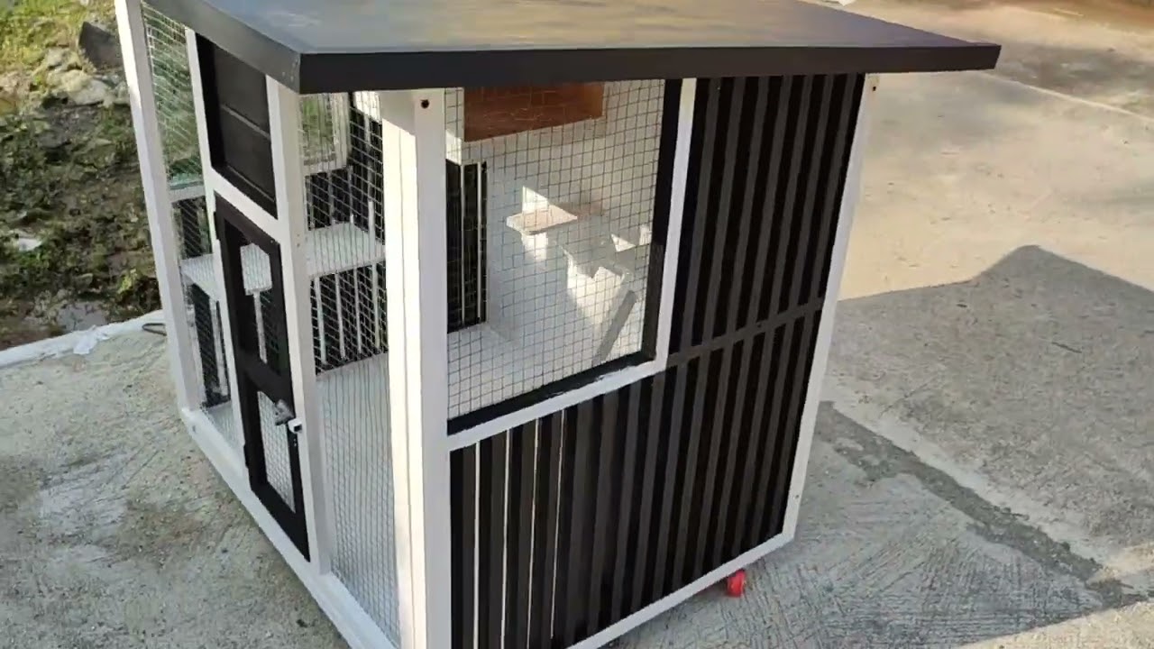 Kandang Kucing Kayu Besar Tingkat Outdoor Kandang Kucing Unik Dari Kayu