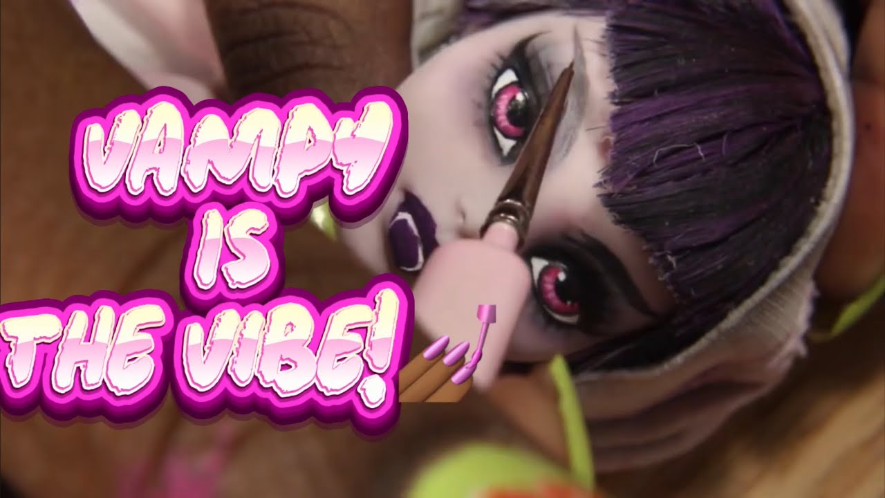 I Tried to Repaint a Vampire and She Fought Back!! Mad scientist Doll Customs Episode 7