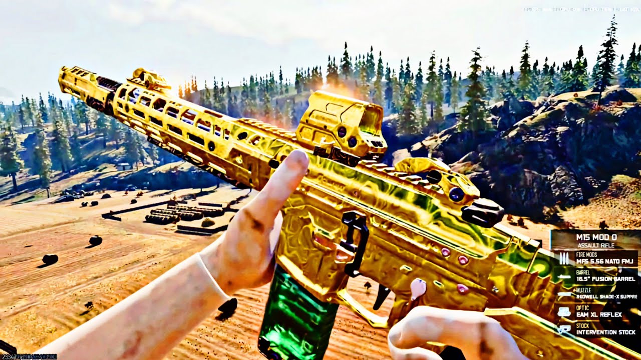 Call of Duty : Warzone Black Ops 7 (M15 MOD 0) Quads Team Wipeout (4K Gameplay No Commentary)