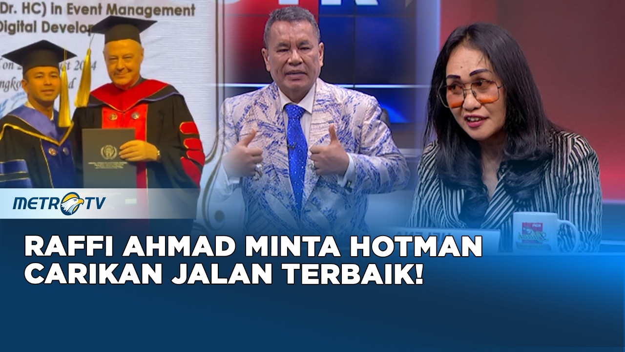 Heboh! Raffi Ahmad dengan Pemberian Gelar Doktor Honoris Causa! #HotRoom