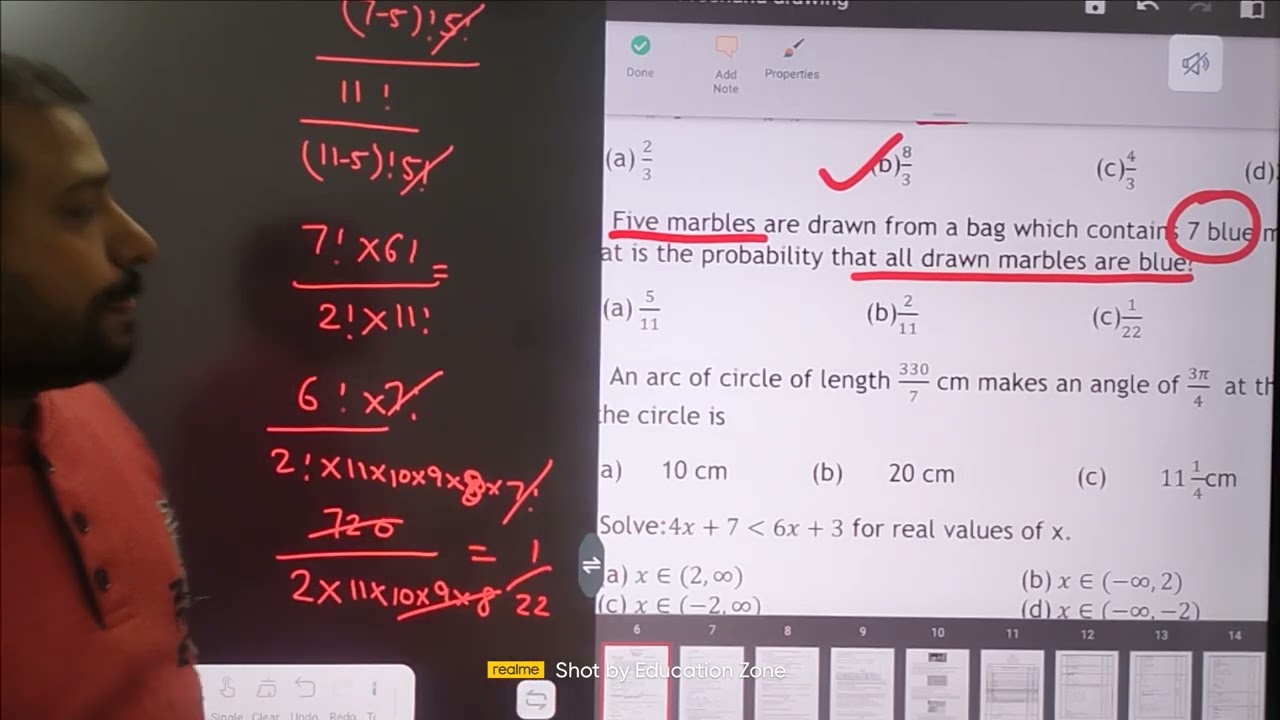 QUICK REVISION! Class 11 Maths Sample Paper 2026 with Vinay Sir