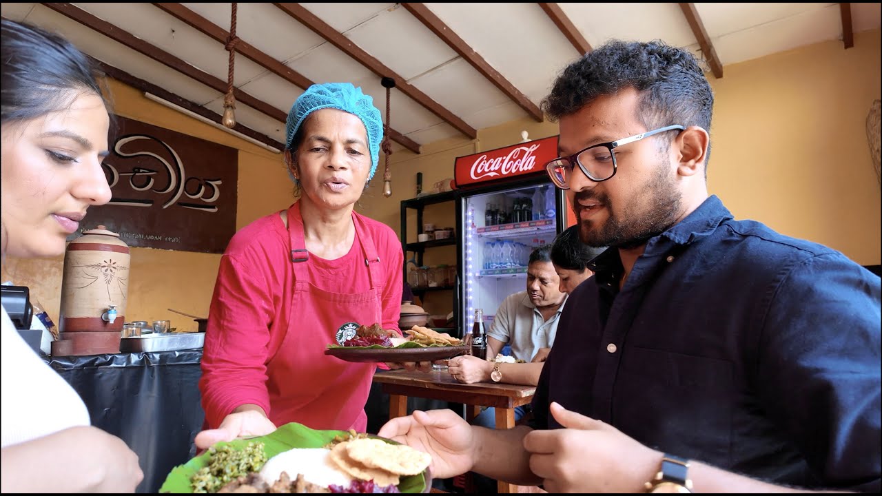 අපි කාපු රසම කෙසෙල් කොලේ බත් එක - Episode 71 Dan and Devni