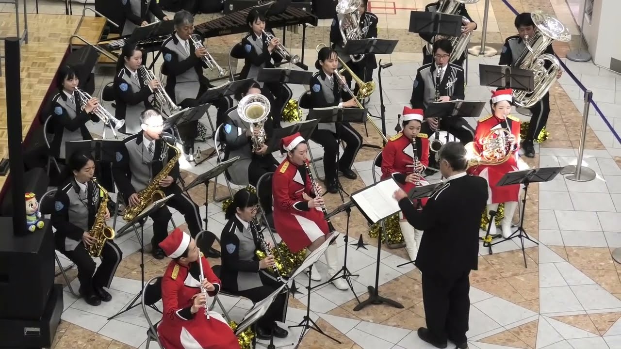 香川県警察音楽隊演奏　RNCラジオチャリティミュージックソンオープニング　　ゆめタウン高松