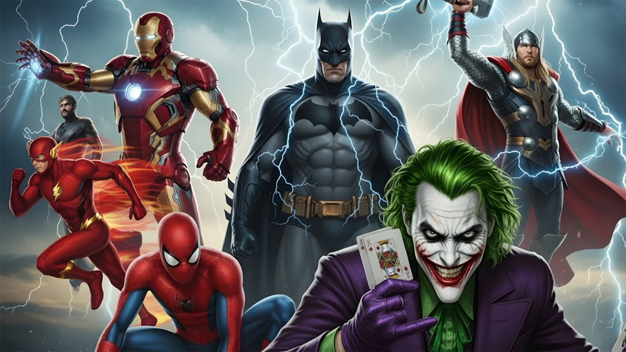 Superheroes They Slept… Joker Struck 😈😱 | Spider-Man, Iron Man, Batman, Thor & Flash Suits Destroyed