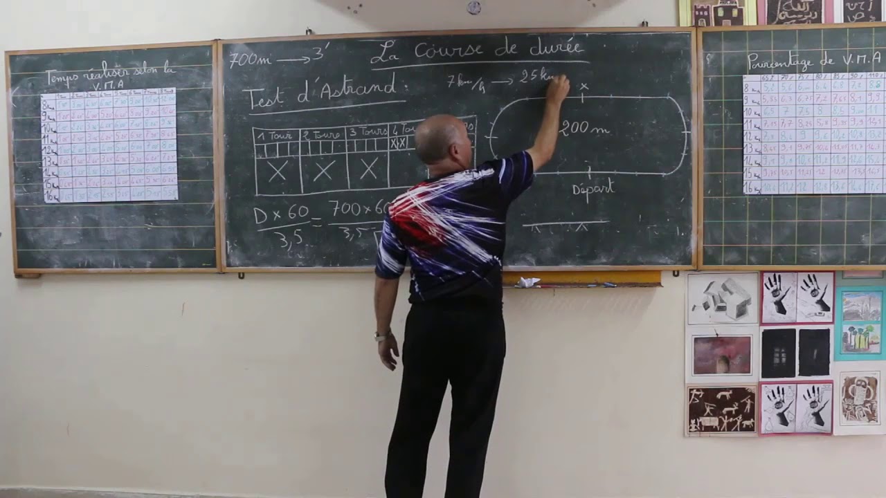 Video N°3 : cours théorique en course de durée. Partie 2