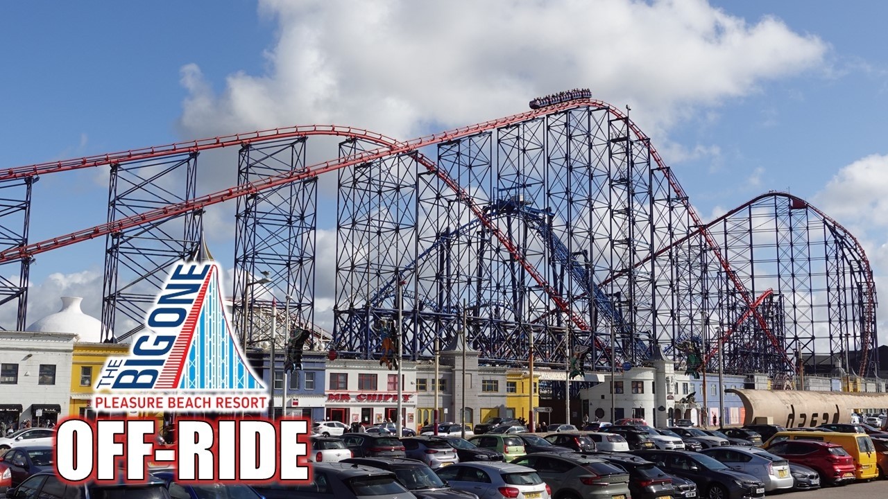 Big One Off-Ride Footage, Blackpool Pleasure Beach Arrow Hyper Coaster | Non-Copyright