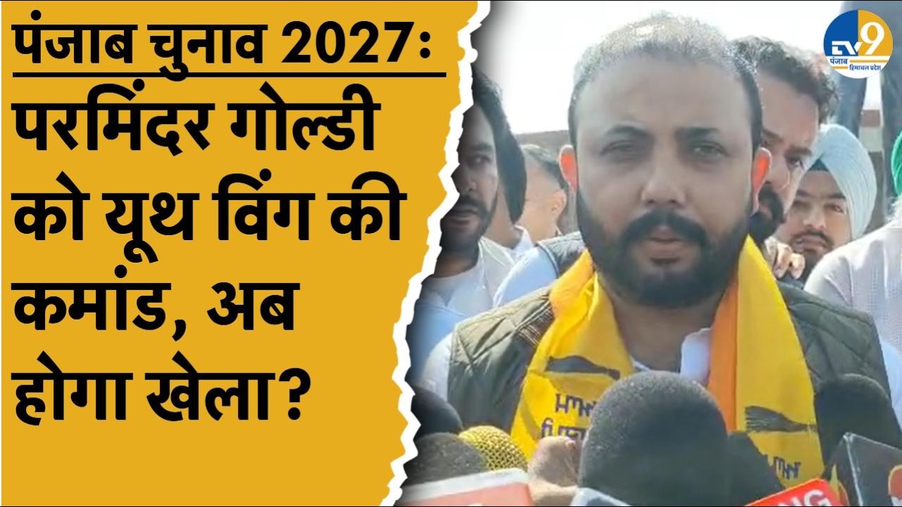 Punjab Election: AAP यूथ विंग वर्किंग अध्यक्ष नियुक्त हुए Perminder Goldy, चुनाव में होगा फायदा?