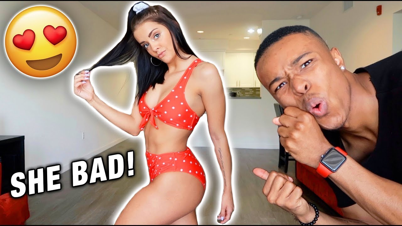 How To HYPE Your Fiancé Up!! 😍 (Rating Her Swimsuits)