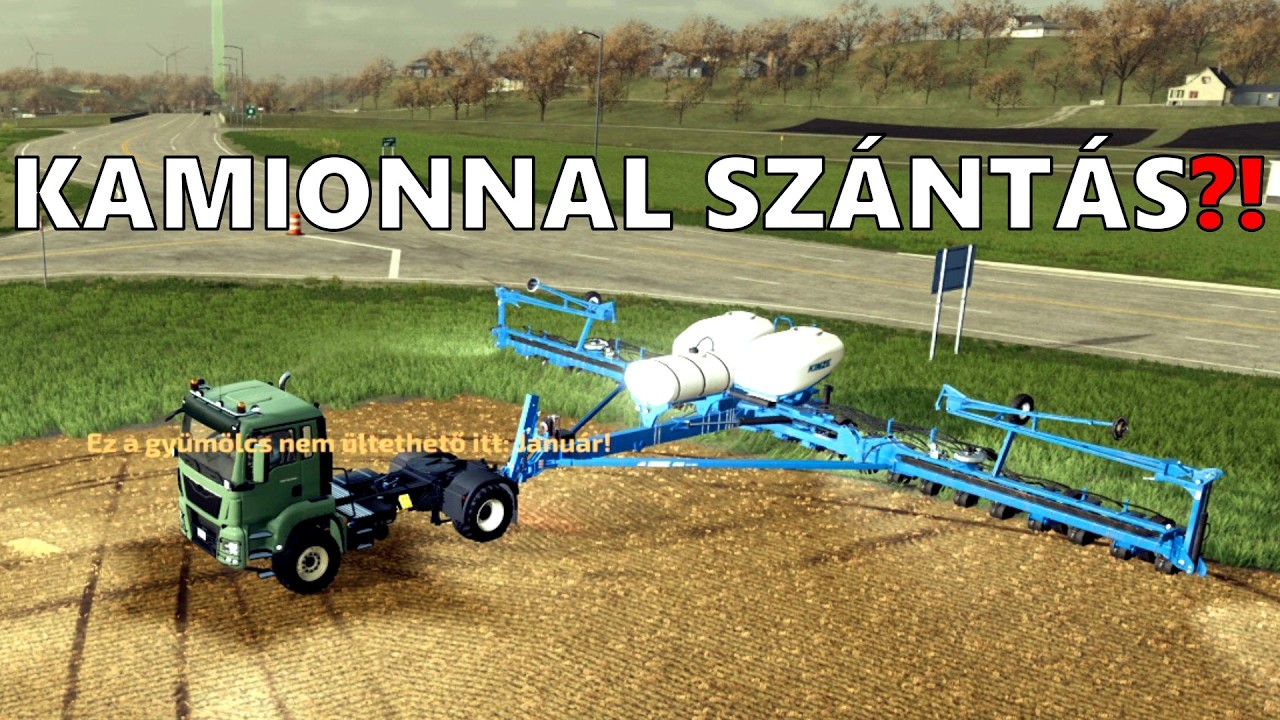 Nem traktor, nem kombájn… KAMION! | FS22 40. rész