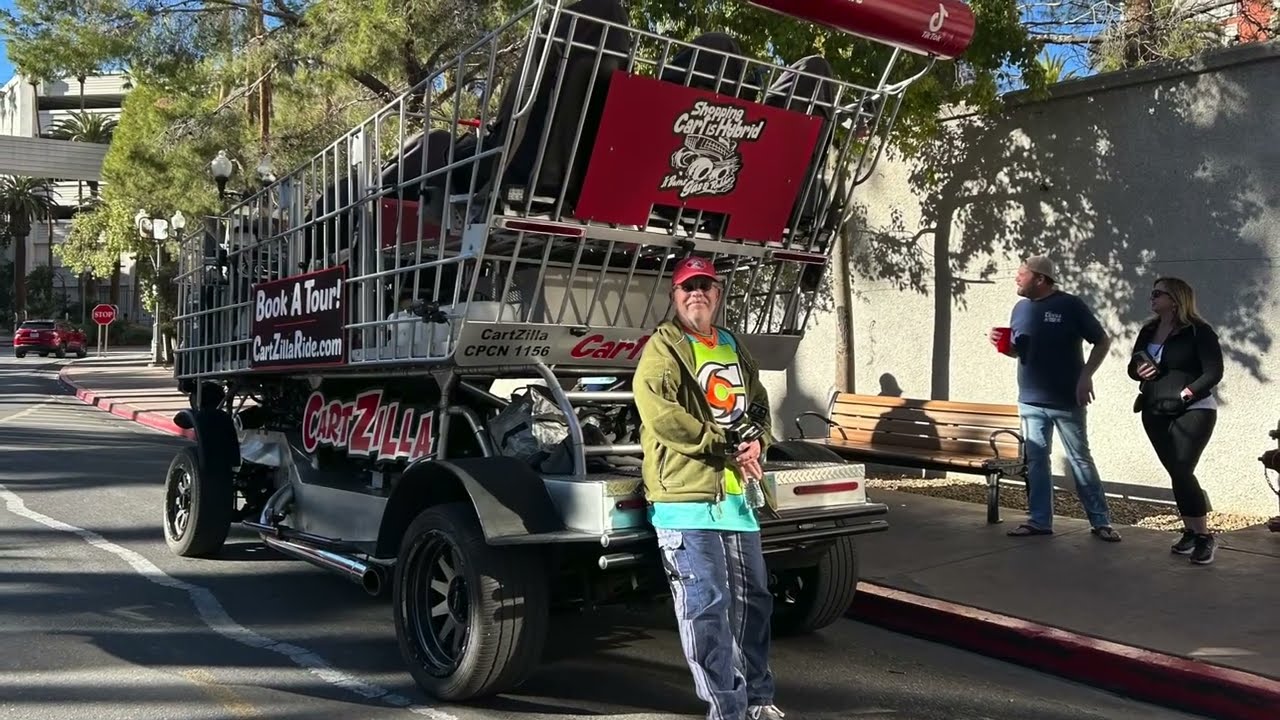 Time-lapse of a CartZilla tour of the Strip in Las Vegas! So much fun!!!