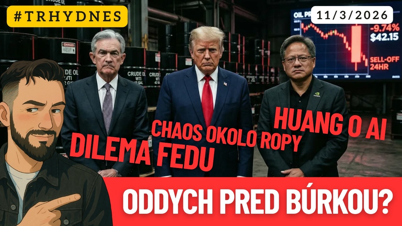 Chaos okolo ropy - Koniec paniky? Fed v dileme ... #TRHYDNES