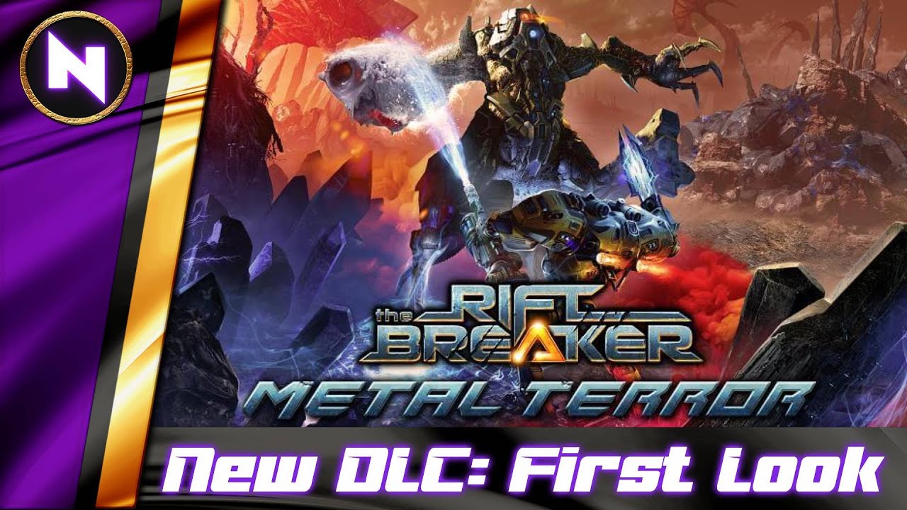 First Look at DLC Map/Units/Tech | The Riftbreaker DLC: Metal Terror #ad