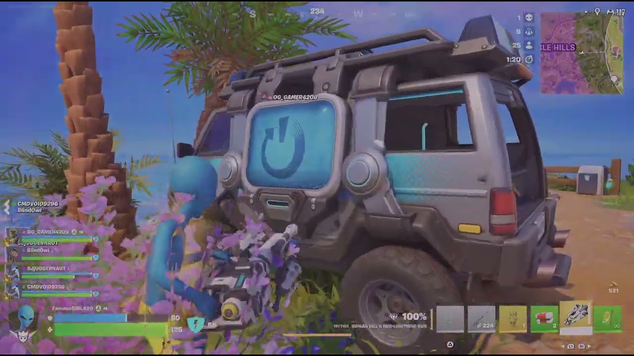 Fortnite PS5: wining medi pack Quint