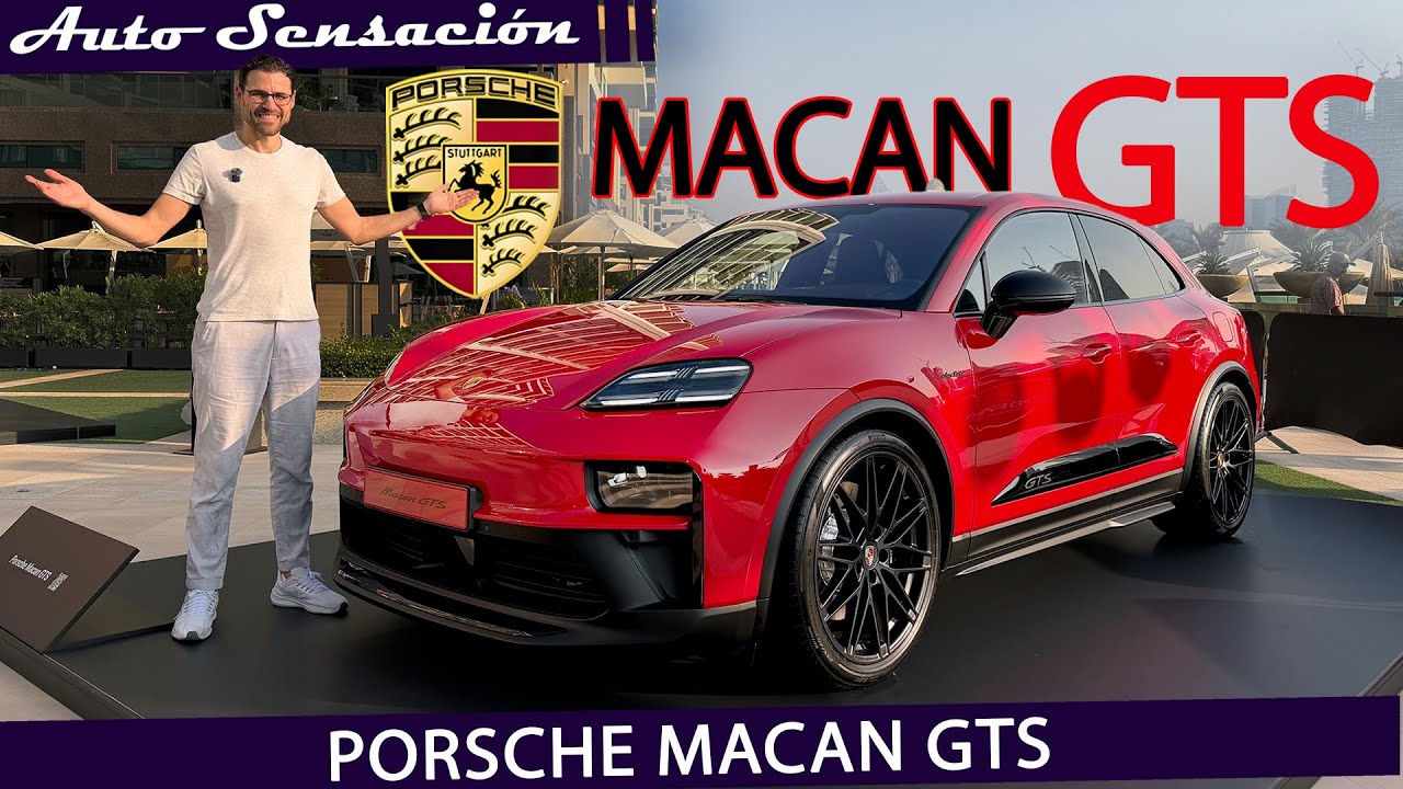 Presentación Porsche Macan GTS 2026 | Presentación oficial en Dubái del Macan más deportivo