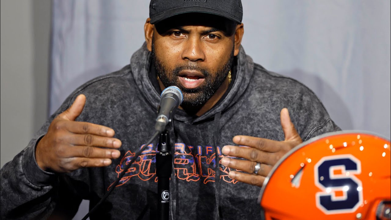 Holiday Bowl: How does Syracuse football coach Fran Brown feel about being covered in eggnog?