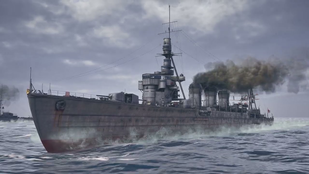 軽巡洋艦『球磨』 1942　Japanese light cruiser 『Kuma』