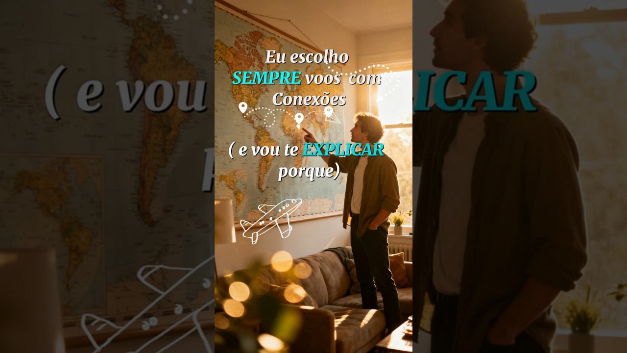 Porque comprar voo com CONEX&Atilde;O pode ser melhor que DIRETO