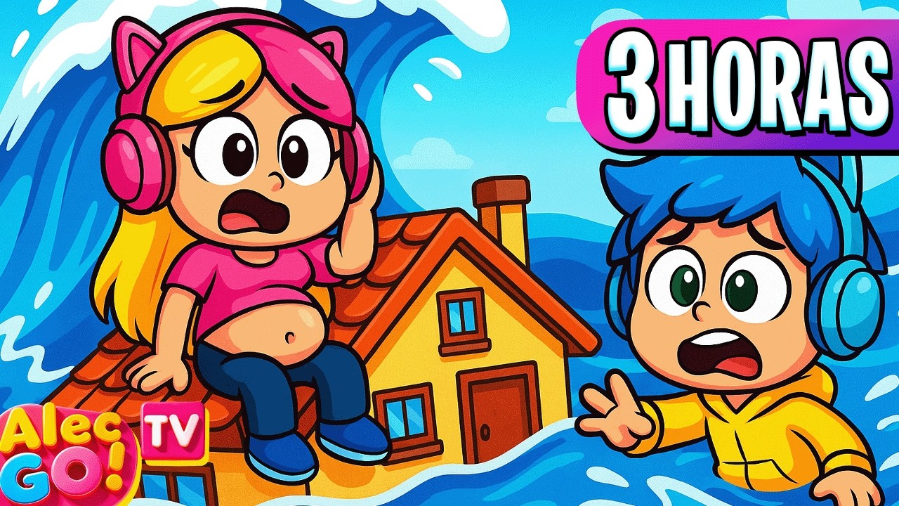 MINHA MÃE GRÁVIDA ESTÁ EM PERIGO! 😱🏗️ ROBLOX Build to Survive e mais 3 HORAS! ( Alec GO! #TV)