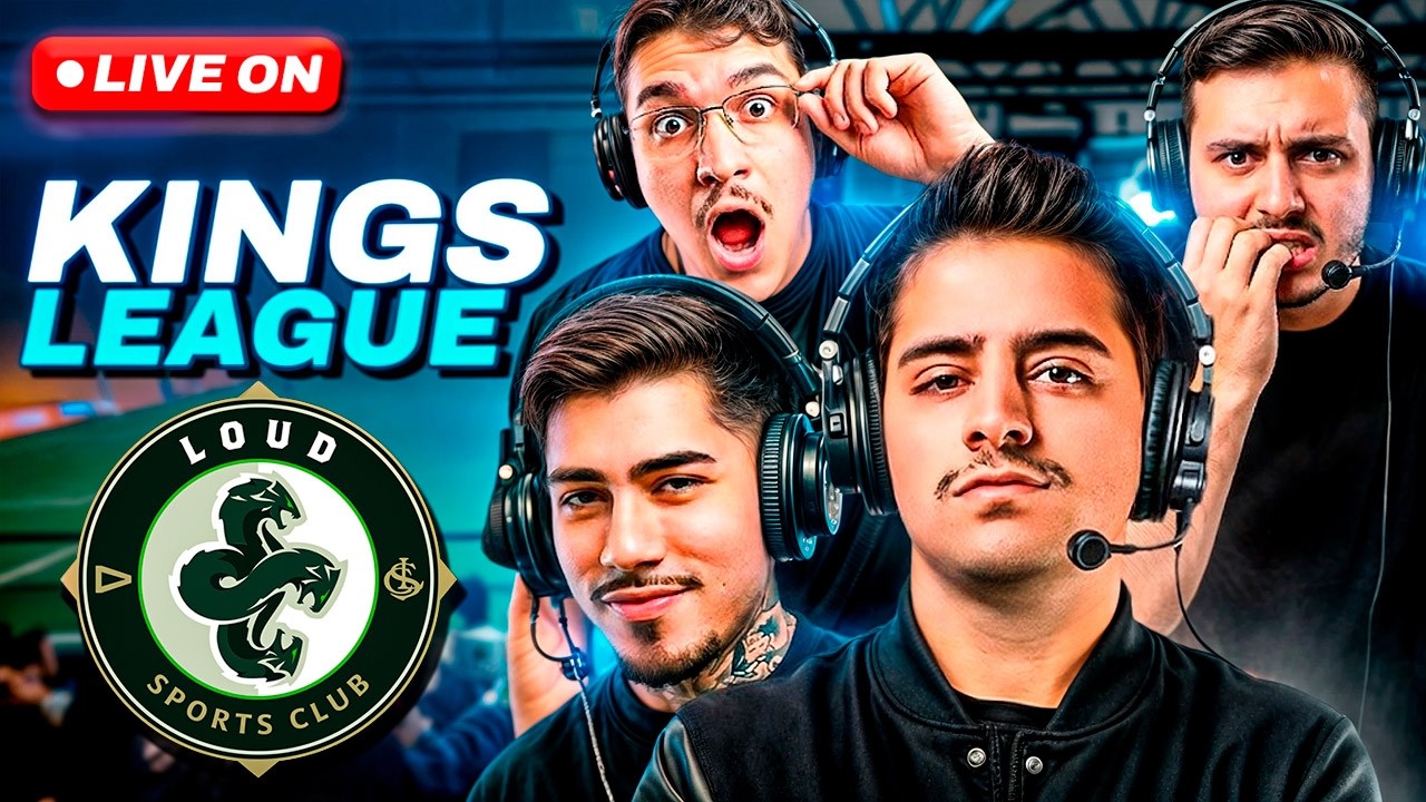 LOUD SC x G3X FC &agrave;s 19h 🟡 Kings League Brazil 2026 (Rodada 5)