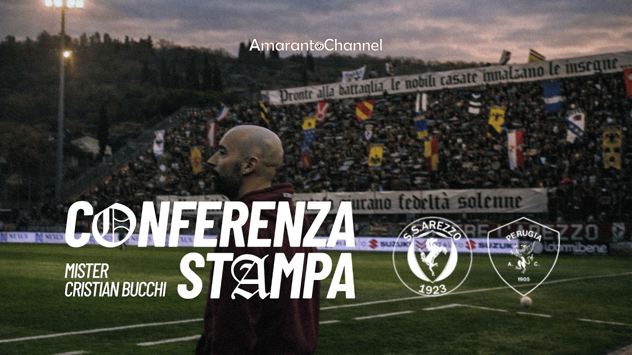 Conferenza stampa pre-match di Mister Cristian Bucchi | Arezzo-Perugia