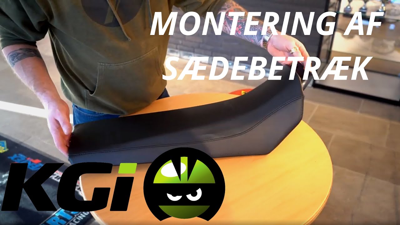 Montering af sædebetræk - Derbi Senda