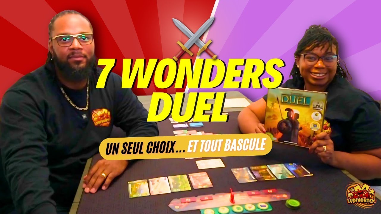 7 Wonders Duel : Règles du jeu + Partie stratégique tendue [Jeu à 2 joueurs – FR]