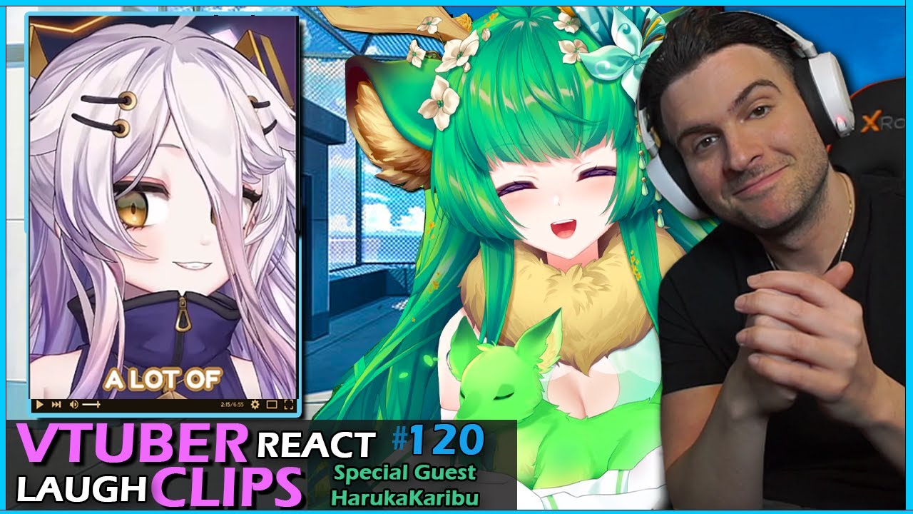 Реакция и смех над клипами VTUBER, которые вы отправляете, с участием HarukaKaribu #121