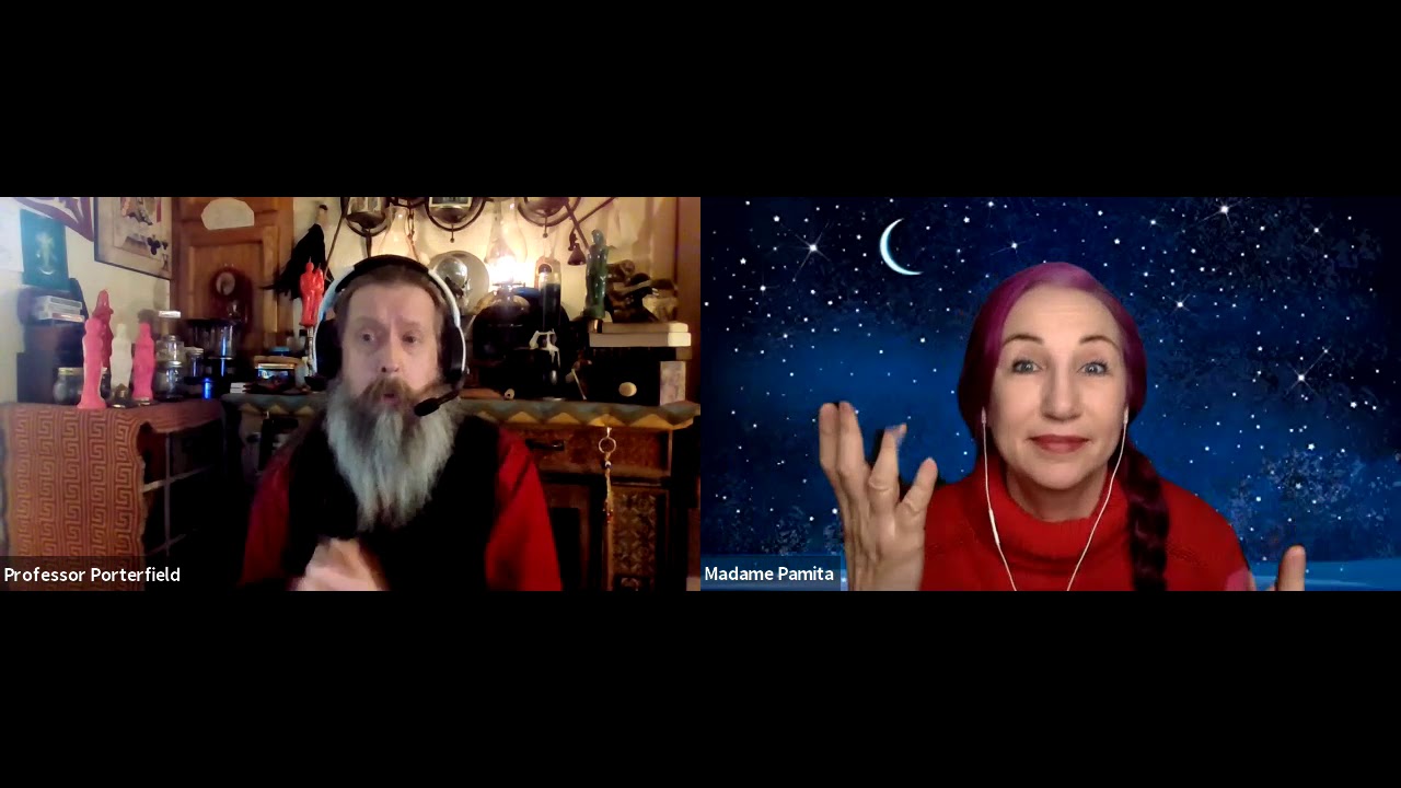 Live Magic Q&A Tea Party with Madame Pamita and Special Guest Professor Porterfield