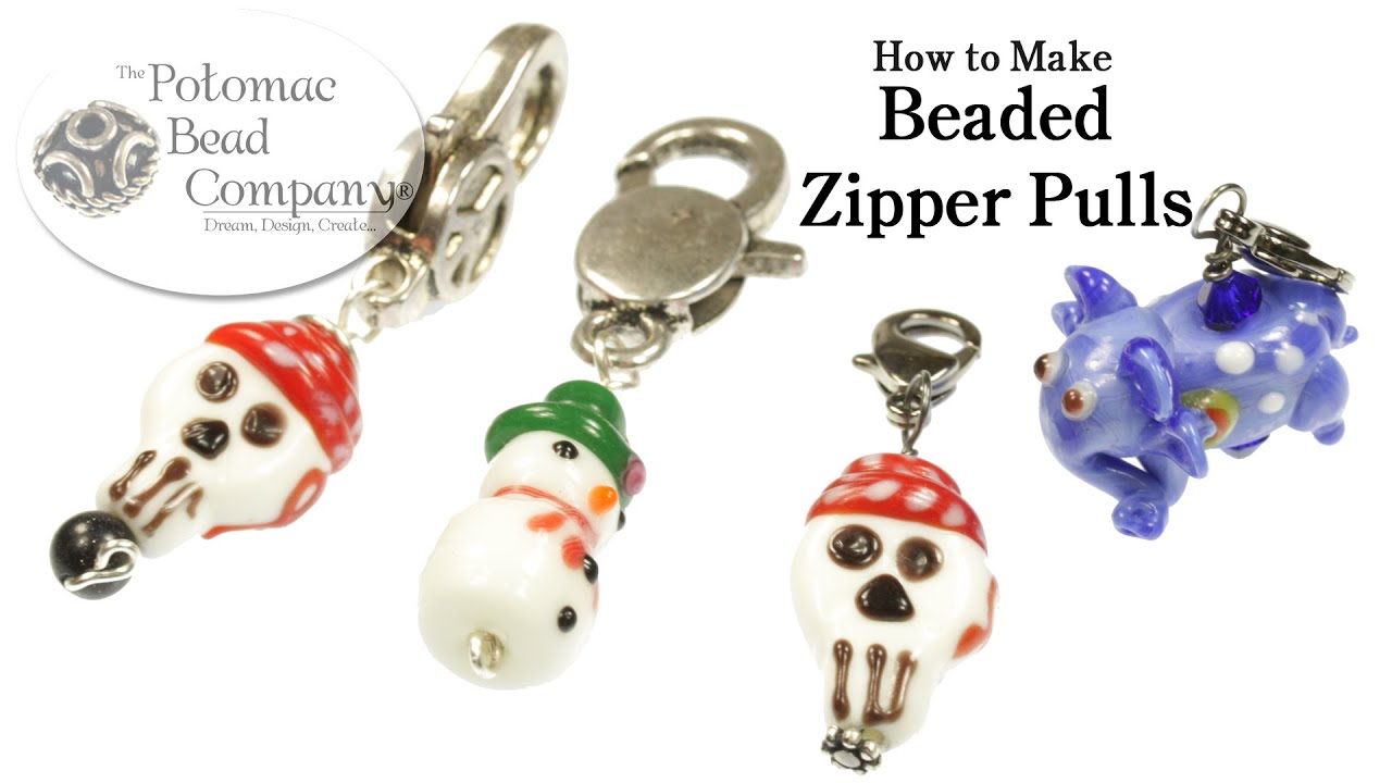 How to Make Beaded Zipper Pulls