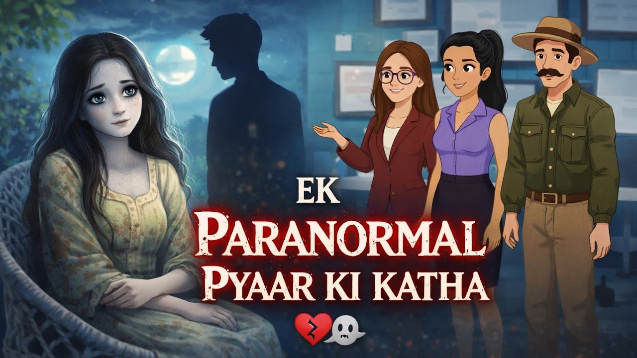 Ek Paranormal Pyaar Ki Katha💔|Real horror story|paranormal love story|Animated Horrorstory|emotional