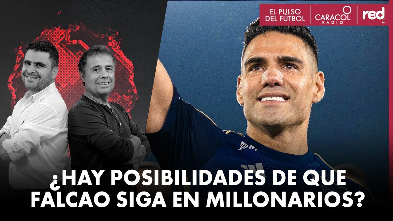 ¿Hay posibilidades de que Falcao siga en Millonarios? | El Pulso del Fútbol