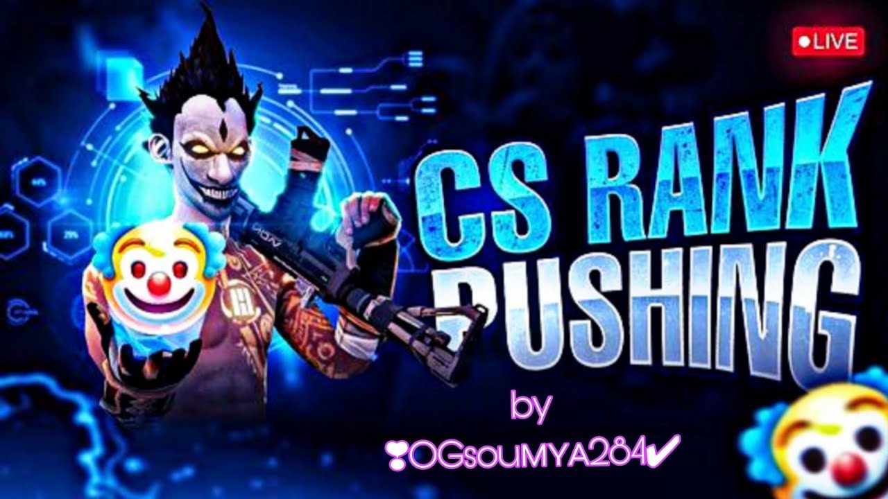 Free Fire CS rank push #OGsoumya284 #hard #outstanding gameplay 😡🔥👍