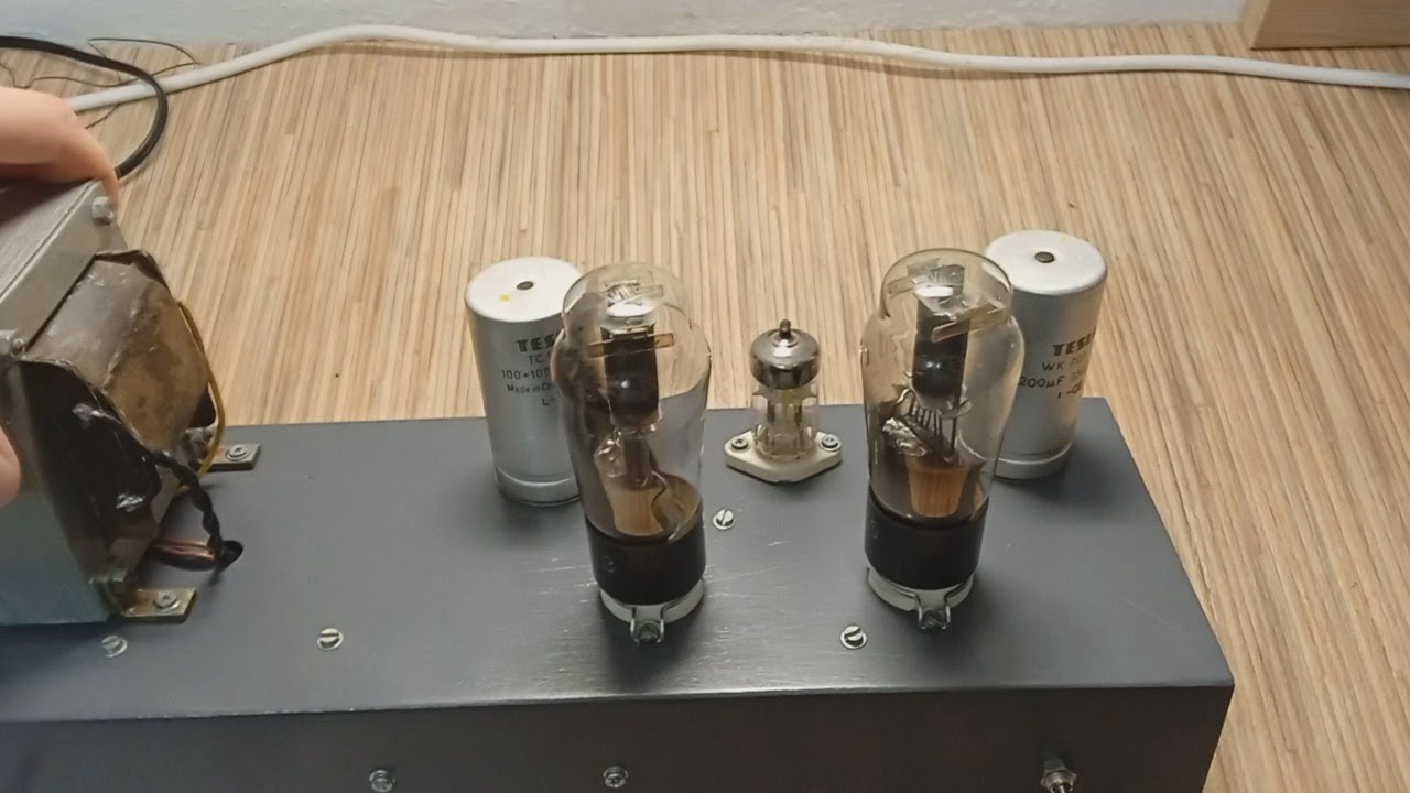 Stream #1- Úvod a dokončení elektronkového zesilovače ECC83 a 2x6F6S