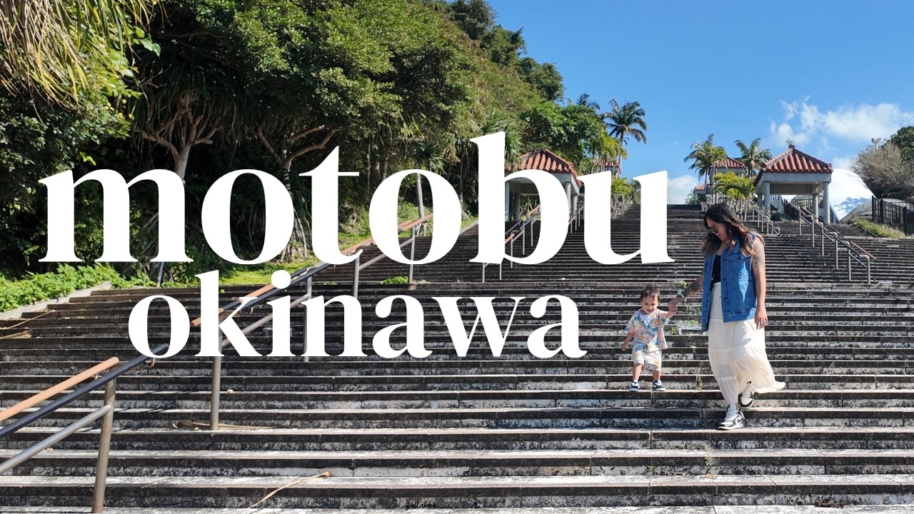 A Perfect Day in Okinawa | Ocean Expo Park and eating at Pizza in the Sky