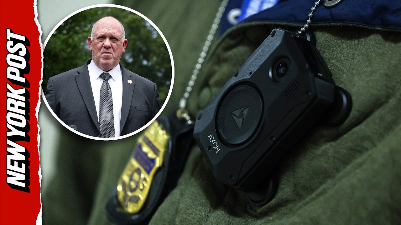 Homan Backs ICE Body Cameras After Deadly Officer-Involved Shootings