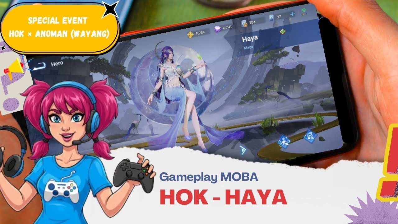 HOK - HAYA | Hero Midlane Cocok Buat ByOne? | Special HOK × Anoman