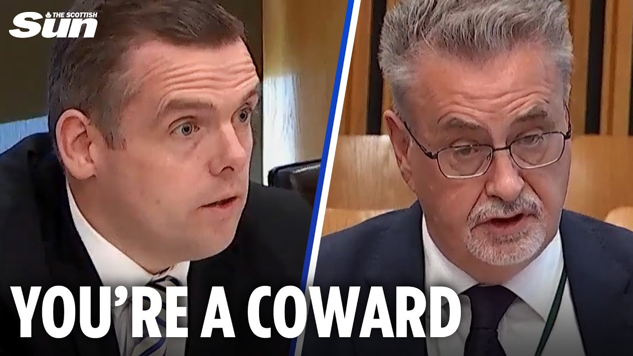 'You're a COWARD' - Douglas Ross is unrelenting as he grills Ex-Dundee Uni boss