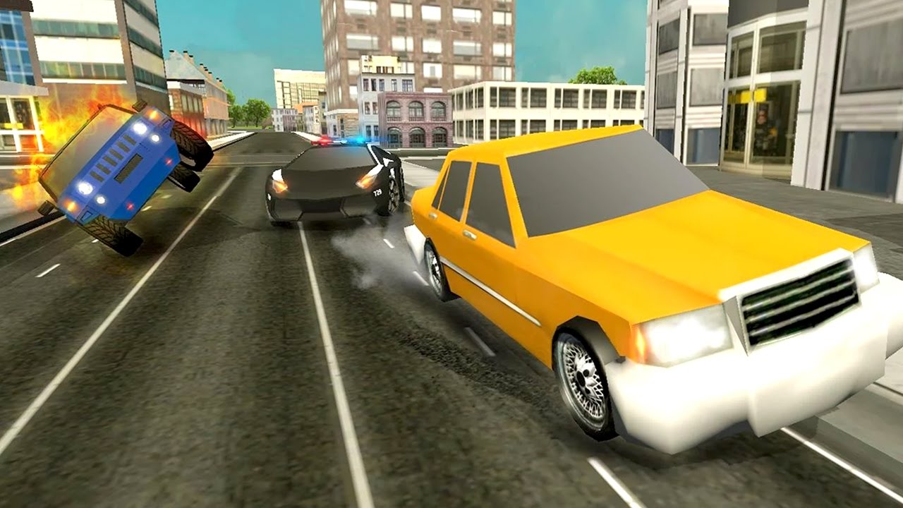 Super Police Car Crime Escape (by MobilMinds Apps) Android Gameplay [HD]