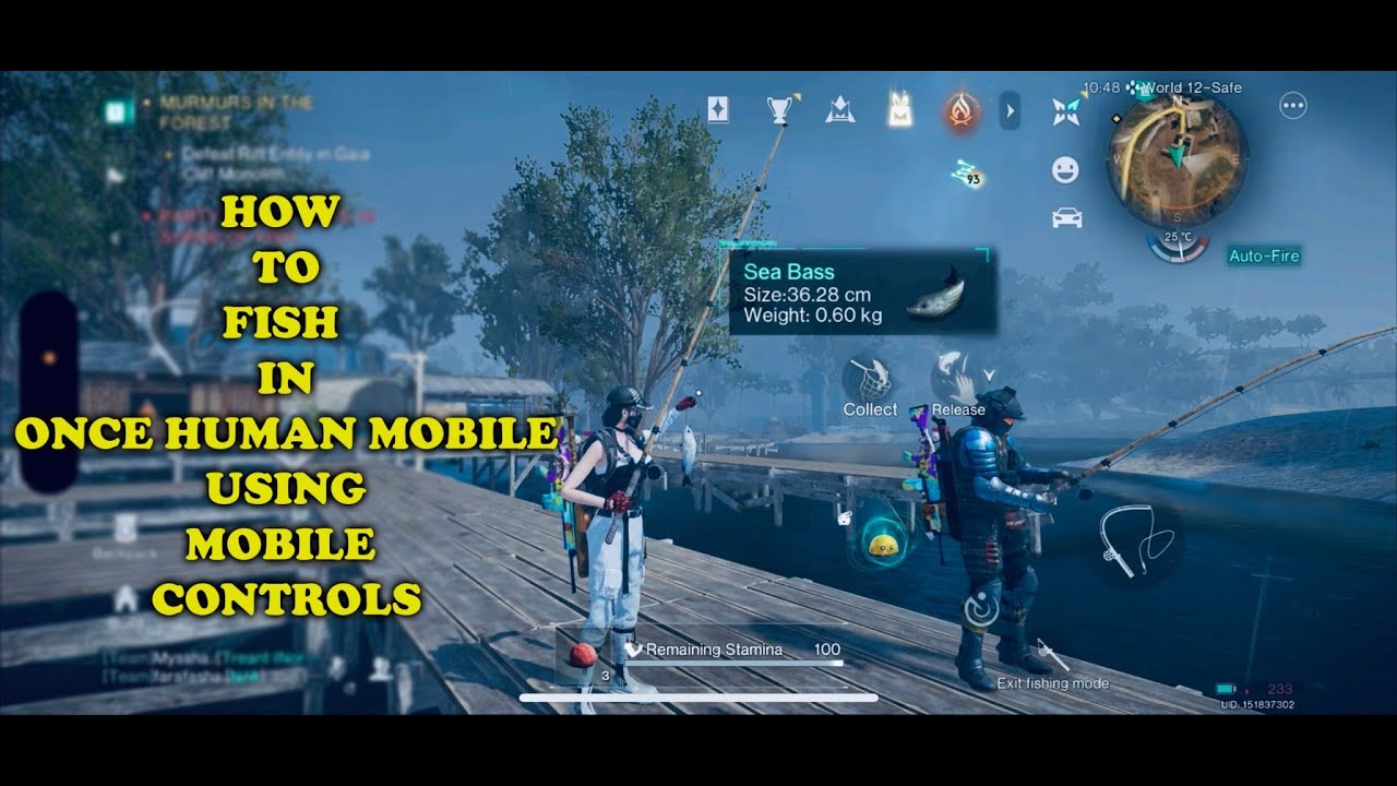 How To Fish in Once Human Mobile | Full Detailed & Step By Step Guide