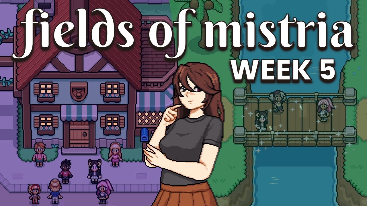 Fields of Mistria | Greybloom Sanctuary Longplay | Y1 Summer W1